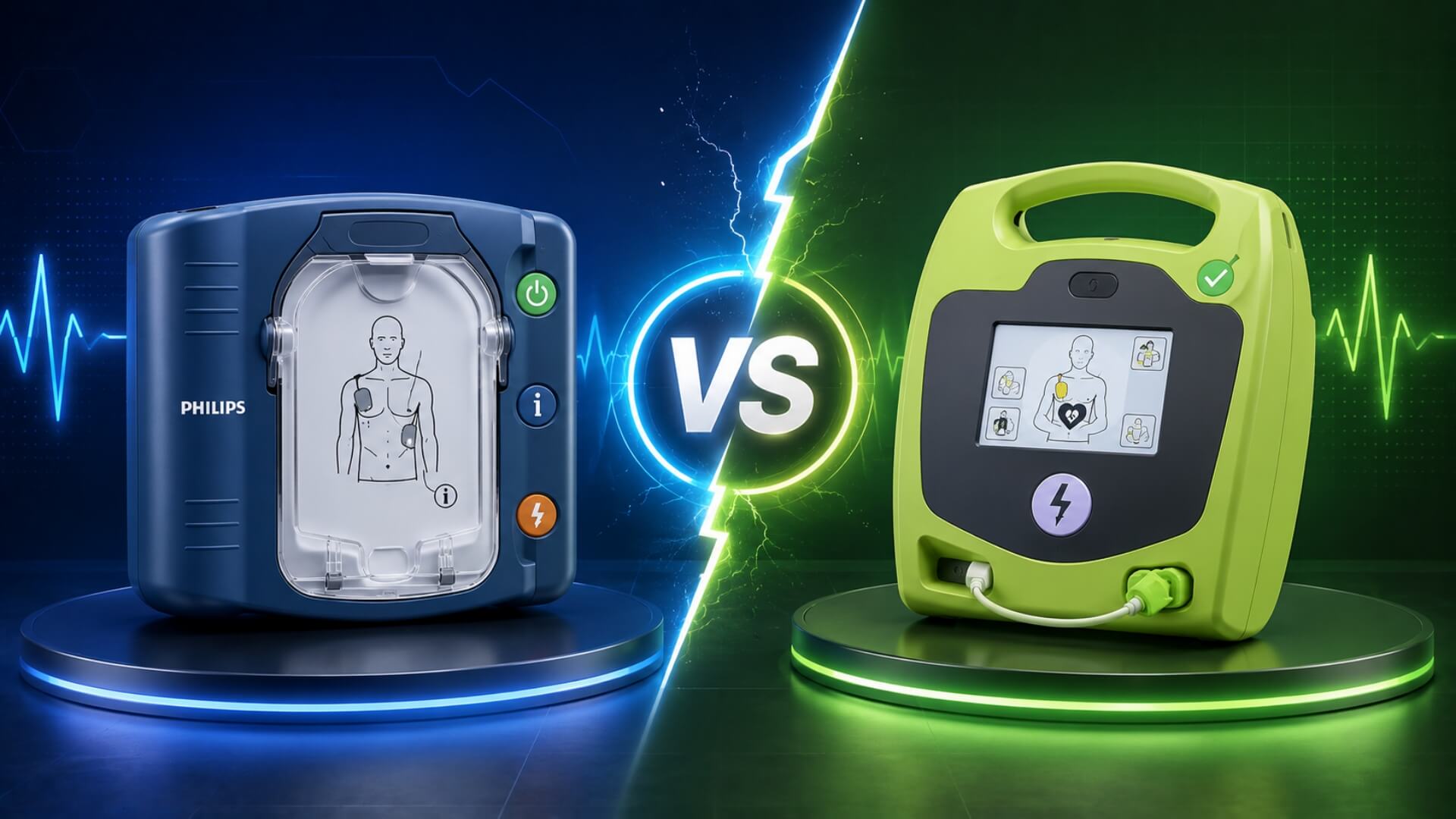 Philips HeartStart FRx vs ZOLL AED Plus — the match most buyers get wrong | AED Best Brands