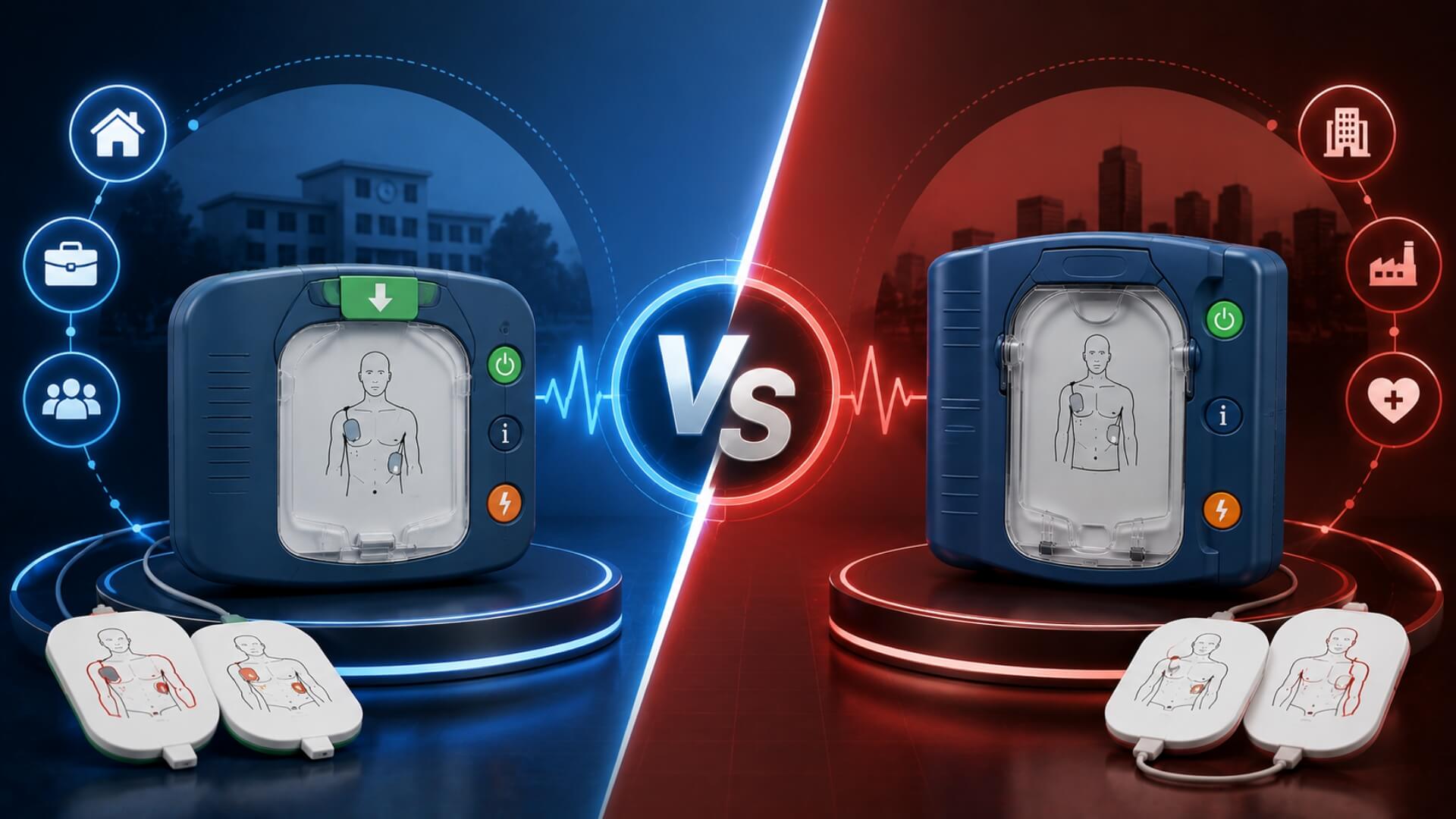 Philips HeartStart OnSite vs FRx — same brand, two different buyers | AED Best Brands