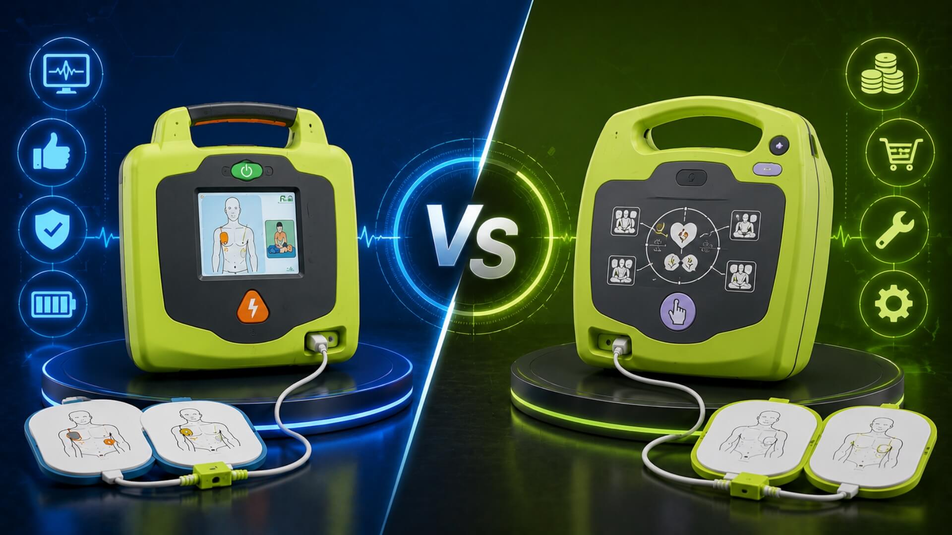 ZOLL AED 3 vs ZOLL AED Plus — color screen worth $400 | AED Best Brands