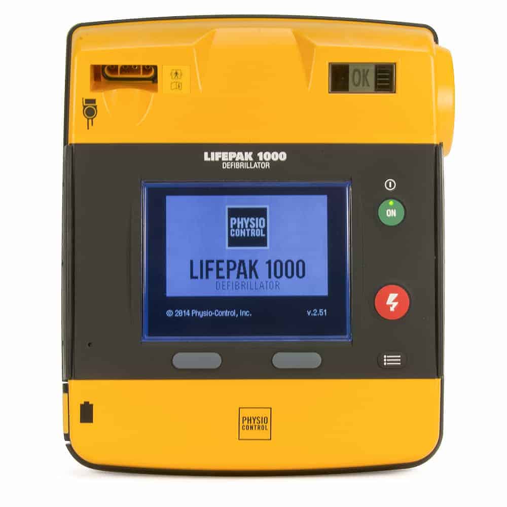 Physio-Control LIFEPAK 1000 font view
