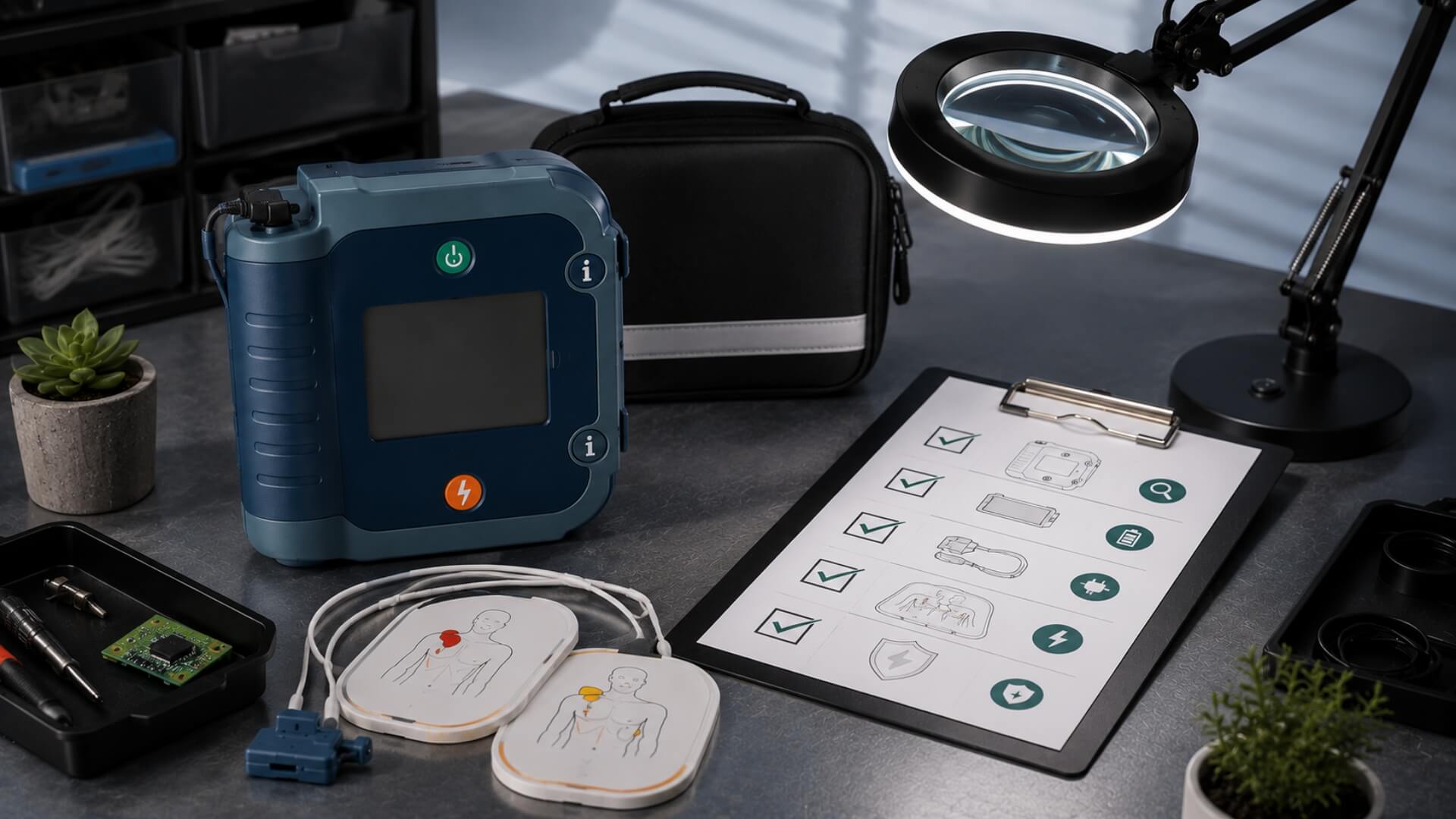 The refurbished Philips OnSite, examined against our own checklist. | AED Best Brands